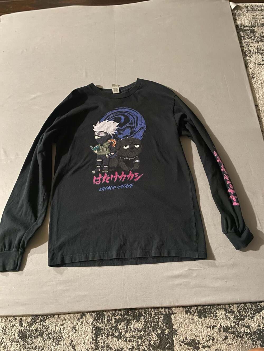 Primitive x Naruto Shippuden Kakashi Hatake Long Sleeve Graphic Tee